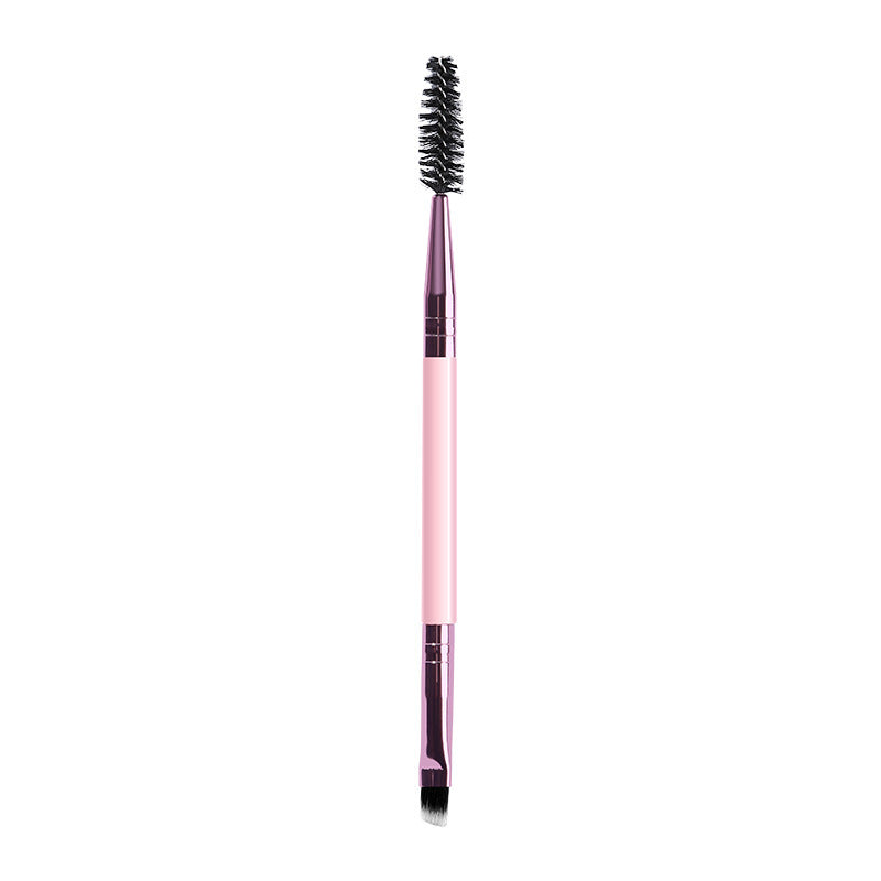 Spiral Angled Makeup Double Ended Eyebrow Brush - Melissa