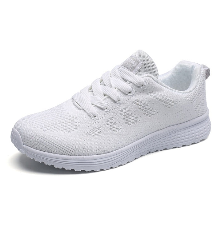 Women Casual Shoes Fashion Breathable Walking Mesh Flat Shoes Woman White Sneakers Women Tenis Feminino Female Shoes - Melissa