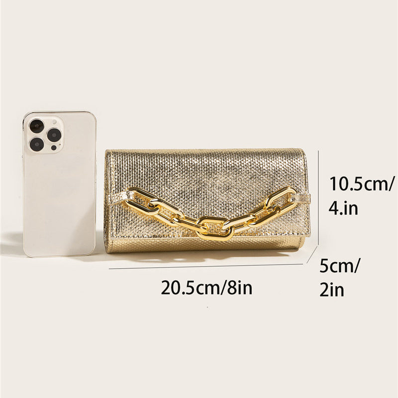 New Evening Clutch Bags For Women Fashion Brand Snake Pattern Wedding Party Pouch Lady Chain Shoulder Crossbody Bag