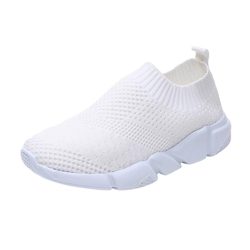 New Outdoors Adults Trainers Running Shoes Woman Sock Footwear Sport Athletic Unisex Breathable Mesh Female Sneakers - Melissa