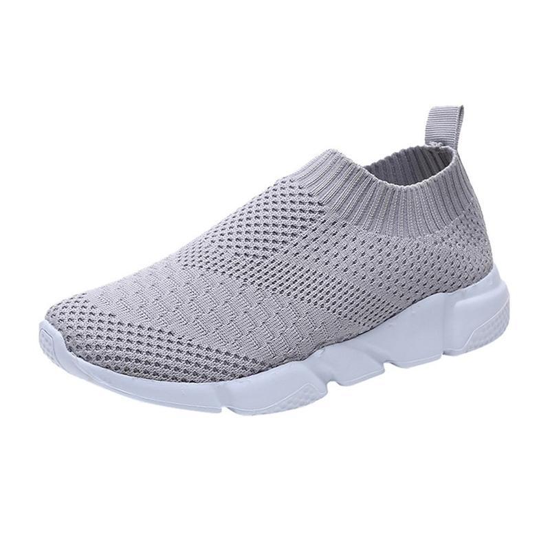 New Outdoors Adults Trainers Running Shoes Woman Sock Footwear Sport Athletic Unisex Breathable Mesh Female Sneakers - Melissa