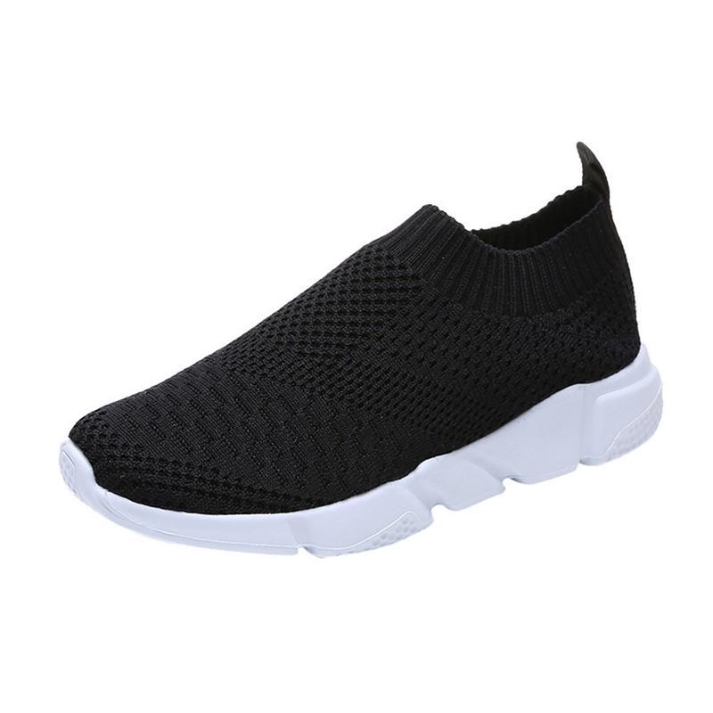 New Outdoors Adults Trainers Running Shoes Woman Sock Footwear Sport Athletic Unisex Breathable Mesh Female Sneakers - Melissa