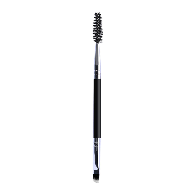 Spiral Angled Makeup Double Ended Eyebrow Brush - Melissa