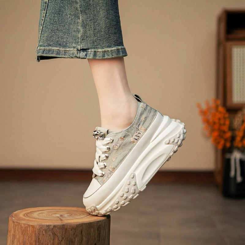 Summer Breathable Platform White Shoes Women - Melissa