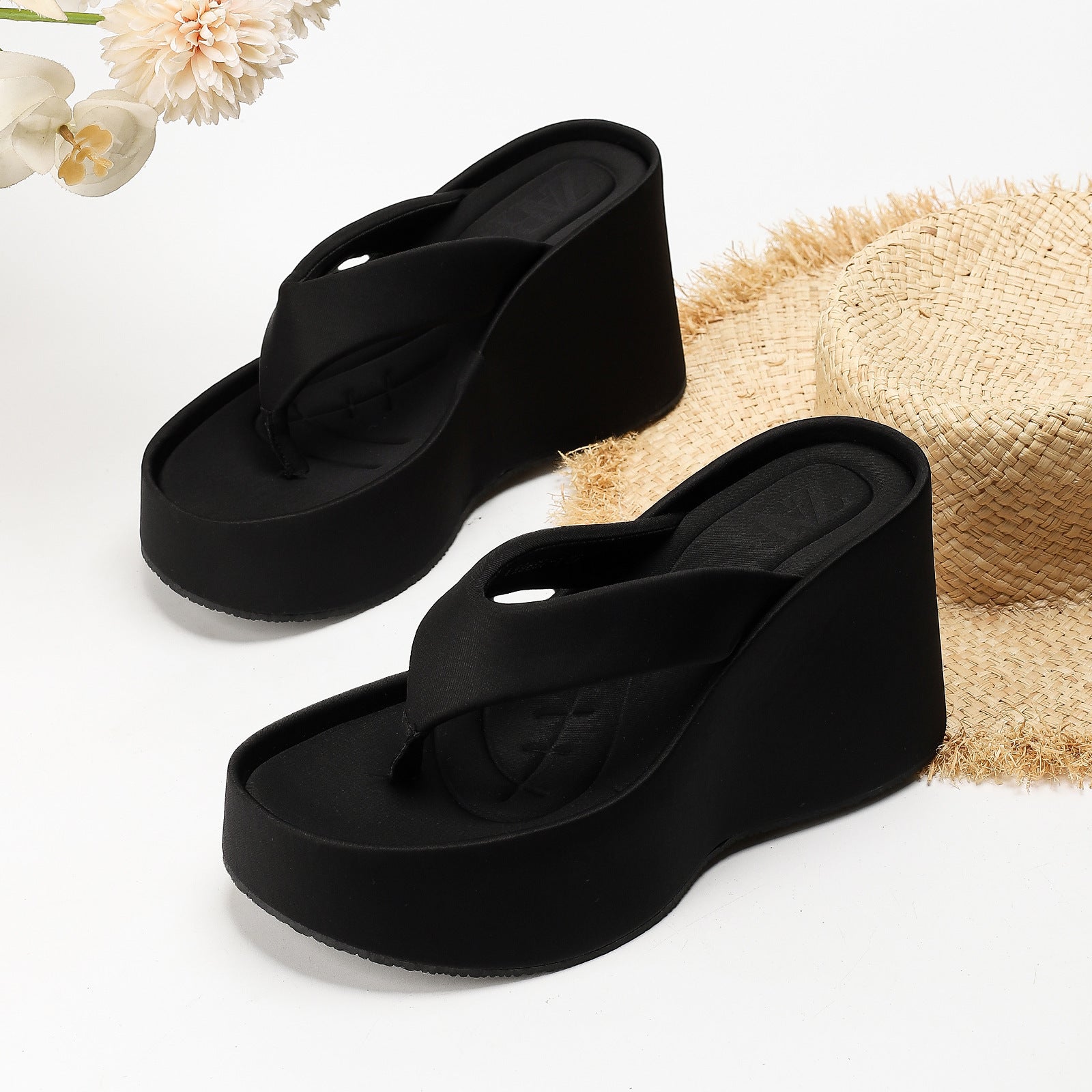 Thick Soled Slippers Woman Lady Shoes Sandals America Africa - Melissa