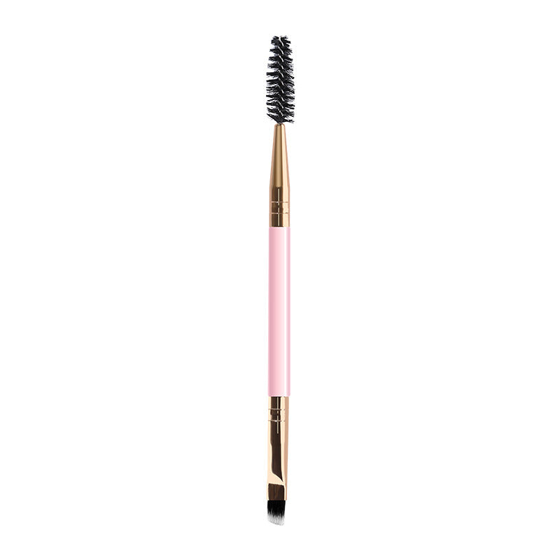 Spiral Angled Makeup Double Ended Eyebrow Brush - Melissa